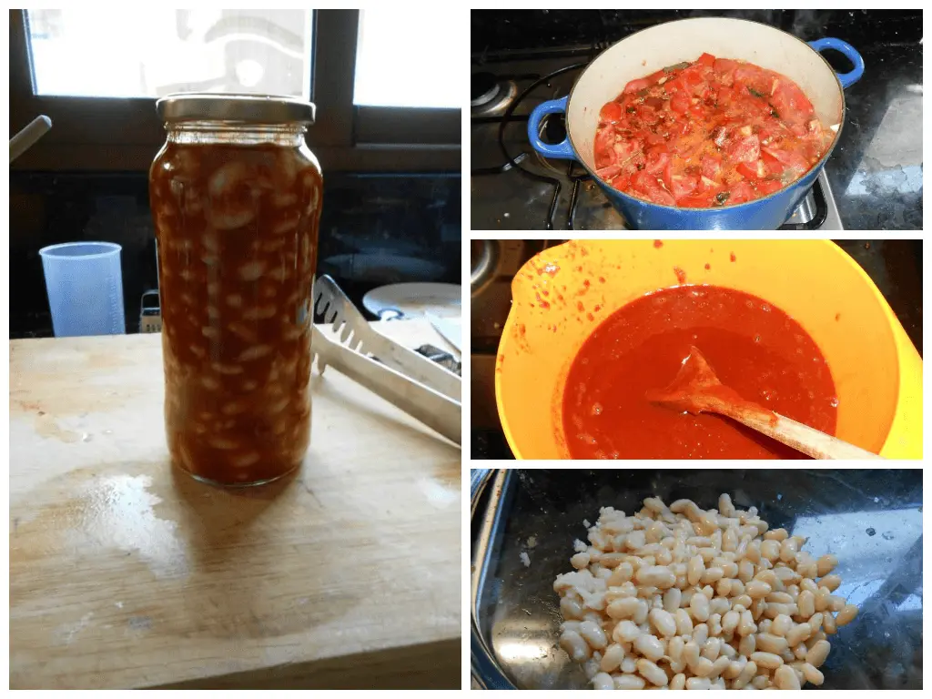 Homemade Andalucían baked beans — haricot beans in spiced tomato sauce, jarred at Casa Adora – The Flexible Chef