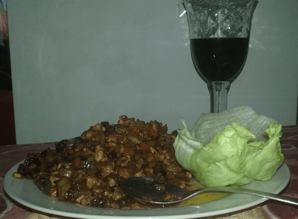 Spicy Chicken Lettuce Wraps