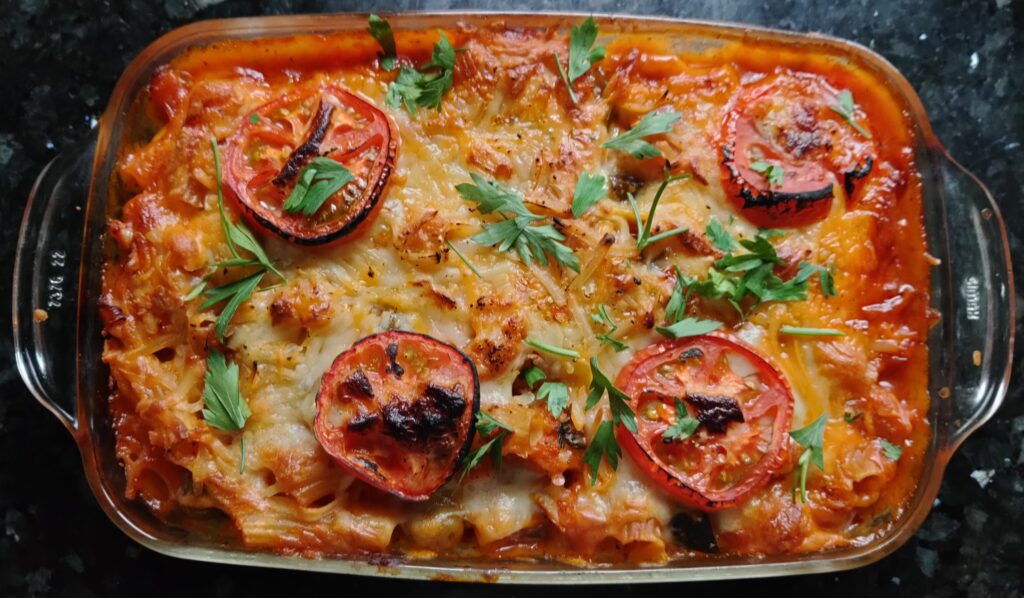 Easy Vegetable Pasta Bake