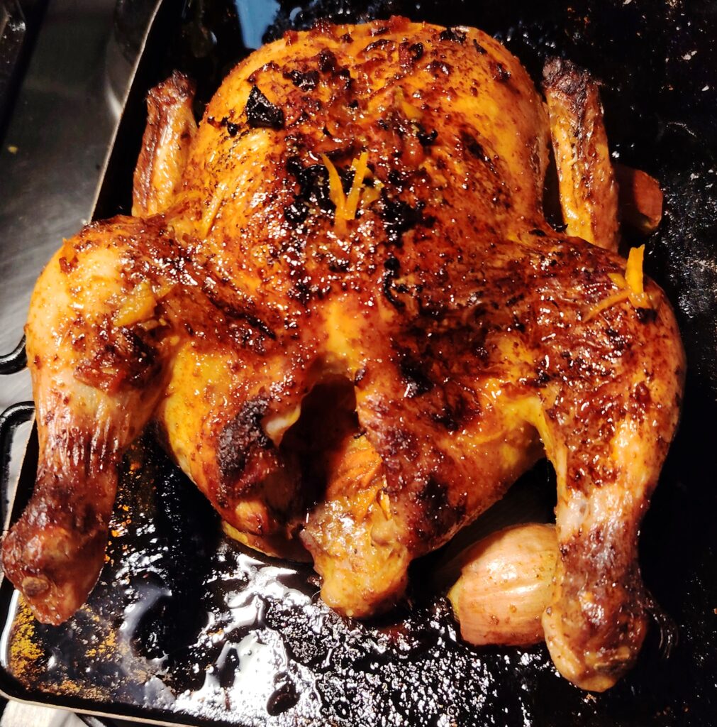 Moorish orange and honey roast chicken Andalusian style — The Flexible Chef