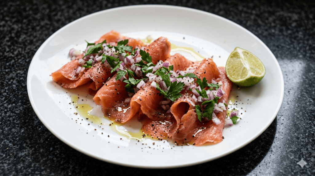 A selection of fresh fish and seafood recipes from the Casa Adora kitchen.